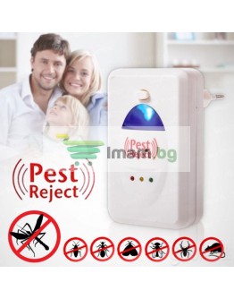 Ултразвуков уред против гризачи и насекоми Pest Reject